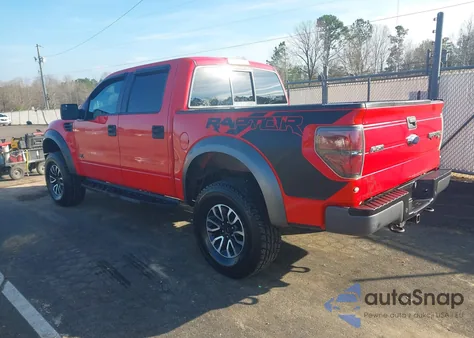 2013 Ford F-150 Svt Raptor из США, поврежденный, VIN 1FTFW1R6XDFB37021
